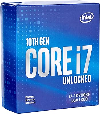 Intel core i7-10700k f 3,80 ghz lga1200 socket 125w