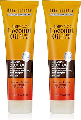 Shampooing à l'huile de noix de coco marc anthony (sans sulfate) (248