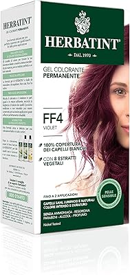 Teinture capillaire violette herbatint ff4