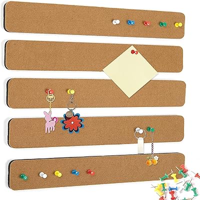 The white shop lot de 5 bandes de ruban en feutre pour chambre
