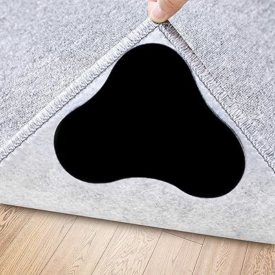 10 pièces de tapis réutilisables antidérapants double face gardez votre en place