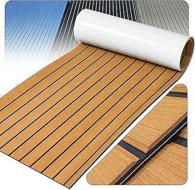 Plate-forme de bateau en teck eva tapis de terrasse en faux pour bateau