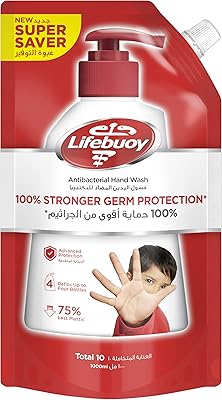 Le savon liquide pour les mains hydratant et antibactérien avec total protection 10