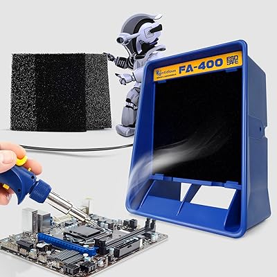 Extracteur de fumée anti-surintensité anti duos, filtre portable pour équipement de ventilateur d'extraction