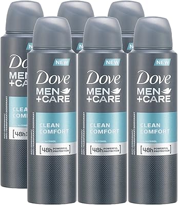Antisudorifique et déodorant dove men + care clean comfort 150 ml