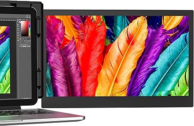 Ovia p1 plus écran portable 133 pouces pour ordinateur 2021 fhd
