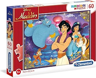 Clementoni disney aladdin puzzle 60 pièces, multicolore, 26053, 6800000279. Diaytar : Votre partenaire e-commerce au quotidien