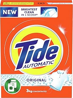 Détergent en poudre parfum original tide automatic - chargement frontal et supérieur