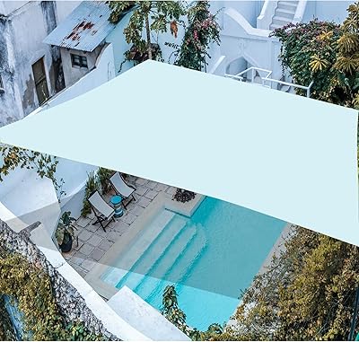 Parasol d'extérieur auvent en maille de protection uv pour terrasse extérieure