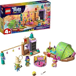 Lego trolls world tour lonesome flats raft adventure 41253 ensemble de construction