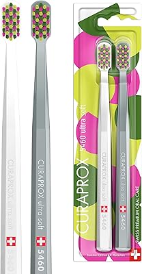 Curaprox cs5460 brosse à dents manuelle ultra douce édition été 2023 - brosse