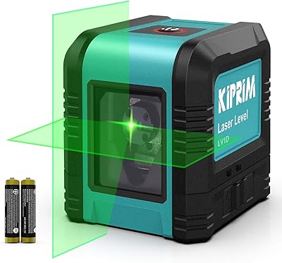 Lumière laser à nivellement automatique horizontal et vertical faisceau vert patinite pour montage