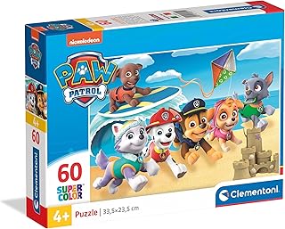 Puzzle clementoni paw patrol 60 pièces, multicolore, 26091