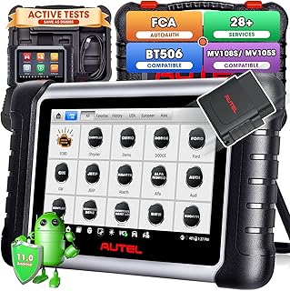 Outil d'analyse de diagnostic autel 2023 maxicom mk808bt obd2, contrôle bidirectionnel, mis à