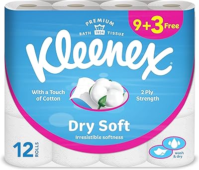 Papier toilette kleenex 12 rouleaux