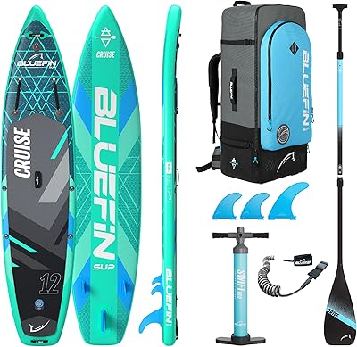Planche de stand up paddle gonflable bluefin cruise sup | accessoires
