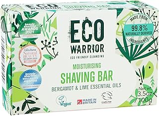 Savon de rasage eco warrior 100 g savon à raser pour hommes
