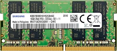 Module ram samsung sodium 16 go ddr4 3200 mhz pc4-25600 cl22 2rx8 1,2