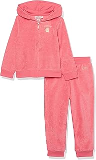 Ensemble de pantalons de survêtement à capuche 2 pièces pour fille