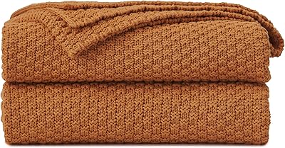 Longwei literie couverture tricotée 100 % coton pour canapé, douce, confortable et lavable en machine, poids lourd 3 livres, 50 x 63 pouces, sac à linge inclus. Votre centre commercial virtuel au Sénégal : Diaytar