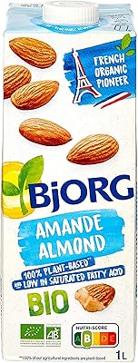 Lait d'amande biologique b jorge, paquet de 12, blanc