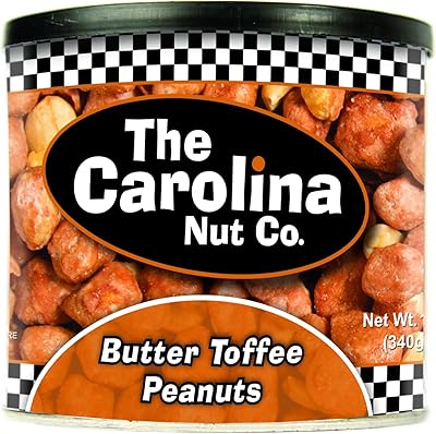 Cacahuètes the carolina nut company, caramel au beurre, 12 oz