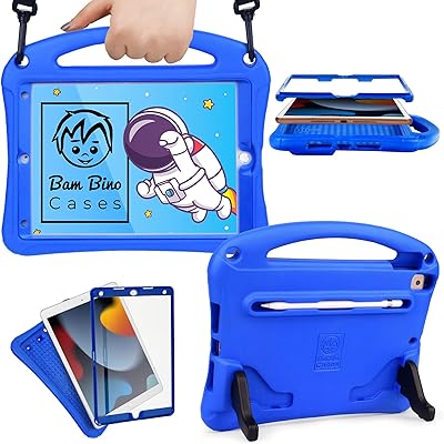 Étui bam beano spacesuit pour ipad 9e génération pour enfants, ipad 10.2, ipad