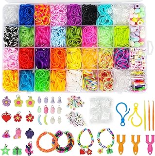 Ensemble de bracelets à tisser 2500 pièces 30 couleurs nikomi bracelet