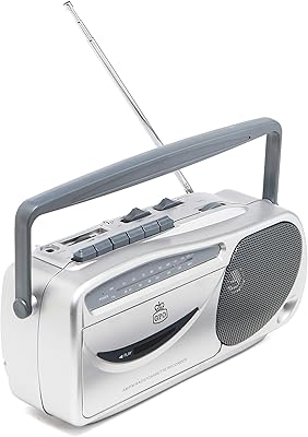 Lecteur de cassettes am fm portable gpo radio 9401 magnétophone avec microphone