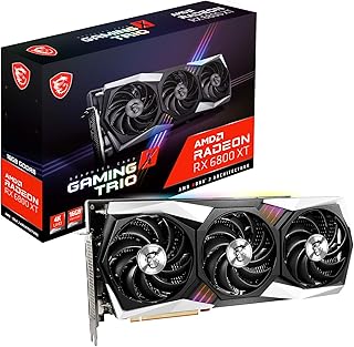 Carte graphique de jeu msi radeon rx 6800 xt 16 go gdrr6 256