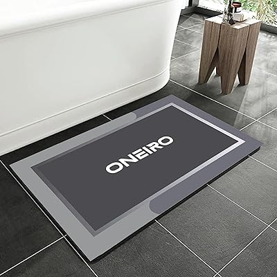 Tapis de bain oneiro®, tapis de sol de salle de bain antidérapant, tapis