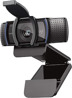 Microphone passif logitech c920e hd 1080p certifié pour les équipes zoom et microsoft