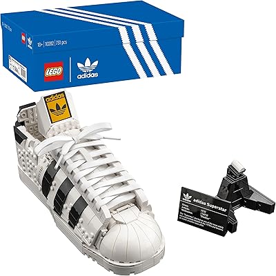 Lego 10282 ensemble de construction superstar adidas originals (731 pièces)