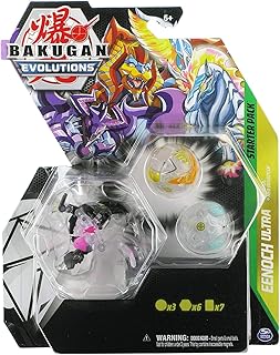 Ensemble de démarrage bakugan evolution 2022 3 pièces avec diamond enoch ultra, diamond