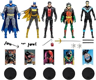 Mcfarlane toys dc multiverse collection - pack de 5 familles de chauves-souris