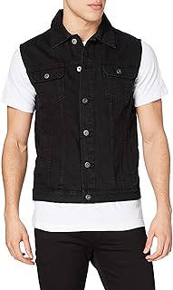 Gilet sans manches en jean pour homme