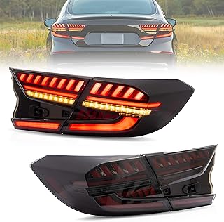 Feu arrière fland led sur mesure pour honda accord 2018-2022 10ème génération, couleur