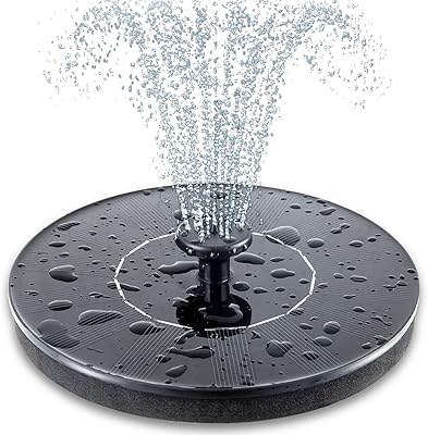Pompe de fontaine solaire pour bain d'oiseaux modmax, fontaine améliorée de 1,4 w