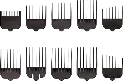 Ensemble de guides de coupe wahl 3170-500 pour hommes 8 pièces