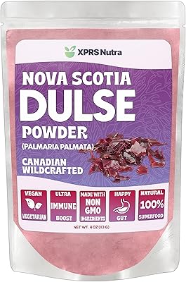 Poudre xprs nutra dulce (palmaria palmta) dolce de nouvelle-écosse à