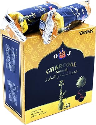 Charbon yank magic | 80 pièces comprimés de charbon de bois pour chicha