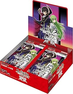 Bandai union arena ua01bt booster pack, code geass, lilash of the rebellion (boîte)