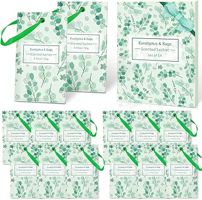 Sachets parfumés pour tiroirs et placards au parfum rafraîchissant, 14 paquets de sachets d'eucalyptus et de sauge, sachets parfumés pour parfum d'intérieur, cadeaux pour femmes – Photo produit Dakar Sénégal – Livraison rapide Sachets parfumés pour tiroirs et placards au parfum rafraîchissant, 14 paquets de sachets d'eucalyptus et de sauge, sachets parfumés pour parfum d'intérieur, cadeaux pour femmes. Diaytar : Votre partenaire e-commerce au quotidien