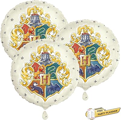 Kit de ballons harry potter unique - 3 ballons en aluminium 18 pouces