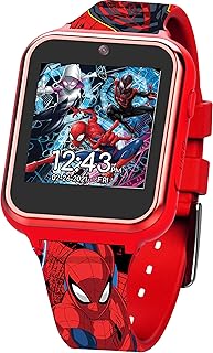 Montre intelligente pour enfants accutime spiderman pour filles et garçons avec caméra