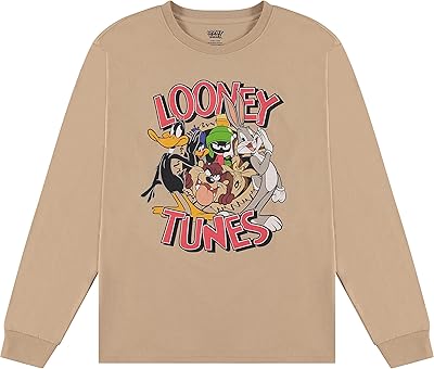 T-shirt classique à manches longues marvin pour hommes space jam