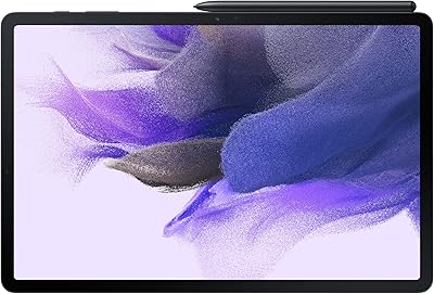 Samsung galaxy tab s7 fe 64 go wifi, noir (version britannique)