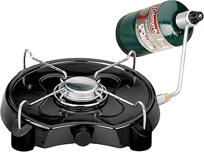 Poêle au propane coleman powerpack - brûleur unique, coleman green - 200020931, 4"h