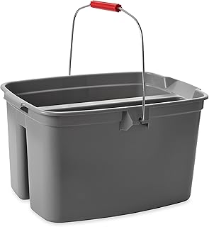 Seau double 18 l gris