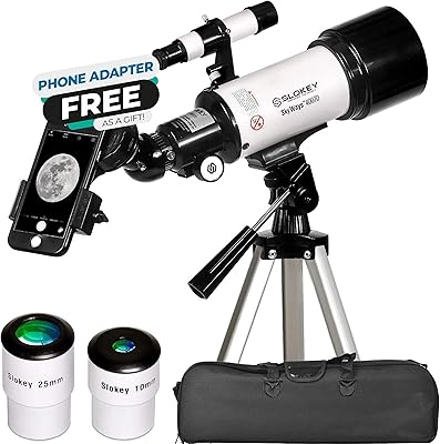 Télescope d'astronomie jumelles de voyage portables puissantes 16 x 120x